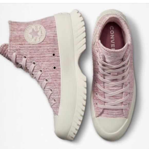 Converse Chuck Taylor All Star Lugged 2.0 Velour Hightop Sneaker Shoes Size 11.5 - Picture 7 of 12